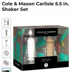 Cole & Mason Salt & Pepper Shakers
